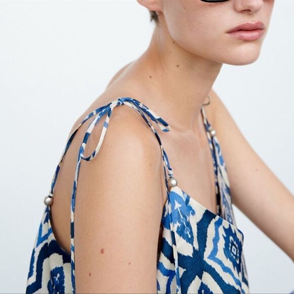 Zara Womens XL The Leia Crop Top NWT - Picture 9 of 15